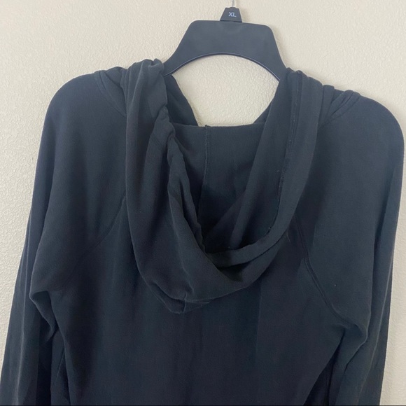 Victoria Secret Pink Zip Up Jacket Black with blue - Picture 7 of 10